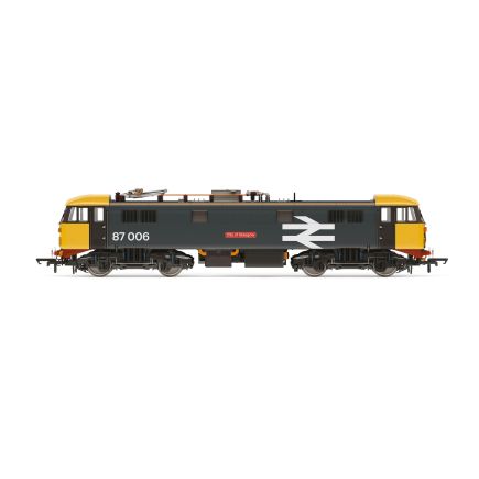 Hornby R30030 OO Gauge BR Class 87 87006 'City of Glasgow' BR Large Logo