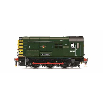 Hornby R30369 OO Gauge Class 09 0-6-0 Shunter D4100 'Dick Hardy' BR Green