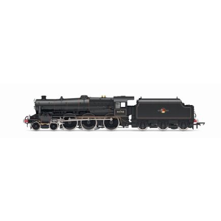 Hornby R30389 OO Gauge LMS Stanier Black 5 4-6-0 44748 BR Black Late Crest Caprotti Valve Gear