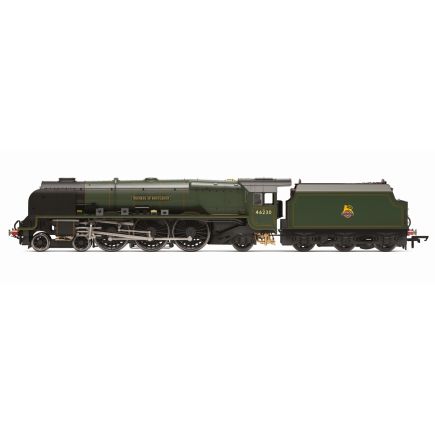 Hornby R30400 OO Gauge LMS Princess Coronation 4-6-2 46230 'Duchess of Buccleuch' BR Green Early Crest Dublo Metal Body