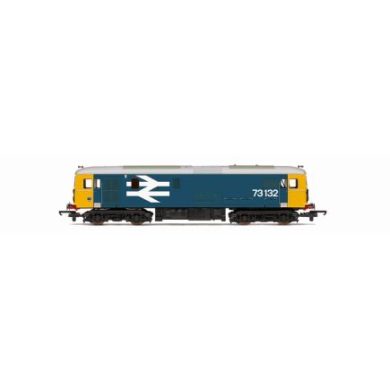 Hornby R30431 OO Gauge RailRoad BR Class 73 73132 BR Large Logo Blue
