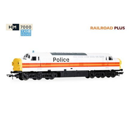 Hornby R30435TXS OO Gauge RailRoad Class 37 37093 Police Livery TXS Sound Fitted
