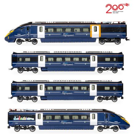 Hornby R30442 OO Gauge Class 395 4 Car Unit 395015 Rail 200 Livery