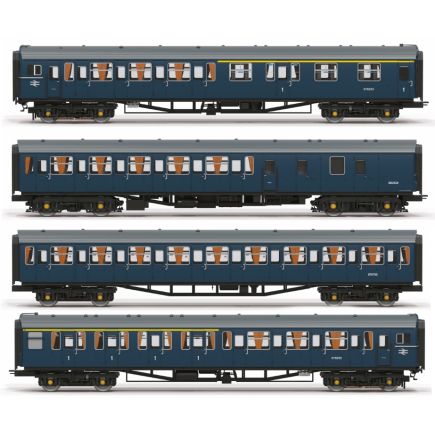 Hornby R30447 OO Gauge BR Class 423 4 Car EMU 4VEP BR Blue