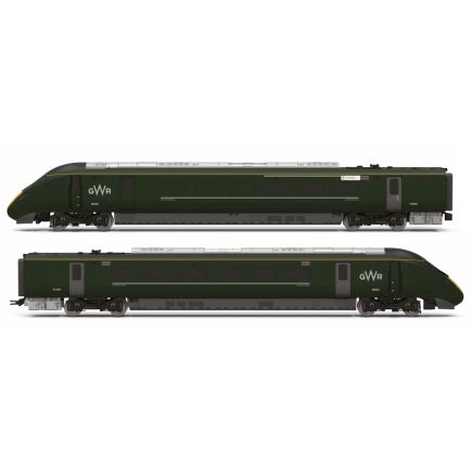 Hornby R30450 OO Gauge RailRoad Class 800 3 Car Train Pack 800001 GWR