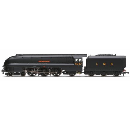 Hornby R30453 OO Gauge LMS Coronation 4-6-2 6247 'City of Liverpool' LMS Black
