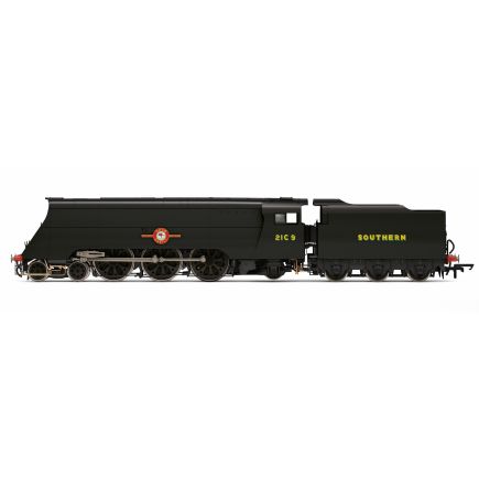 Hornby R30455 OO Gauge SR Merchant Navy 4-6-2 21C9 'Shaw Savill' SR Black