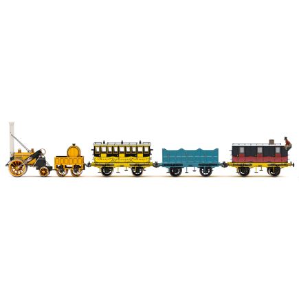 Hornby R3956 OO Gauge L&MR Stephensons Rocket Royal Mail Train Pack