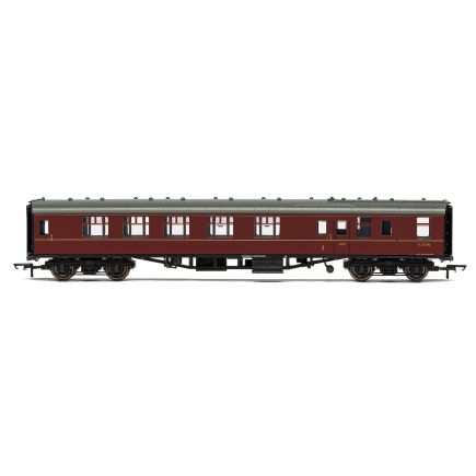 Hornby R40022 OO Gauge BR Mk1 Brake Composite Corridor Coach (BCK) BR Maroon E21106