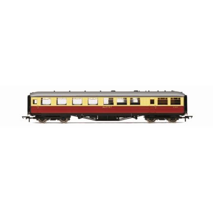 Hornby R40459 OO Gauge LNER Gresley Buffet Coach BR Crimson And Cream E12505E