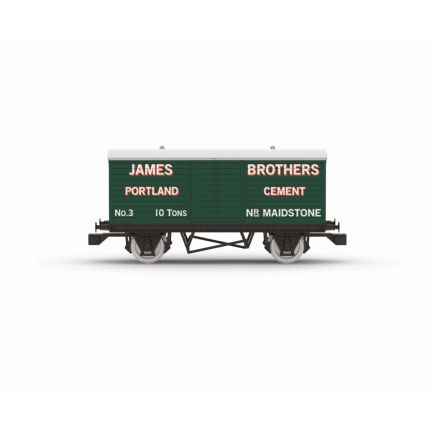 Hornby R60274 OO Gauge RailRoad Closed Van James Brothers