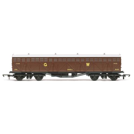 Hornby R6980 OO Gauge GWR Siphon H 1433 GW Brown
