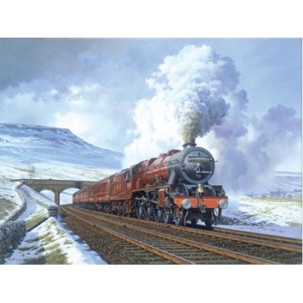 Rothbury 60458 Royal Scot At Christmas Card