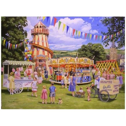 Rothbury 60768 The Village Funfair Card