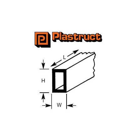 Plastruct Rectangular Tube - Various sizes to choose