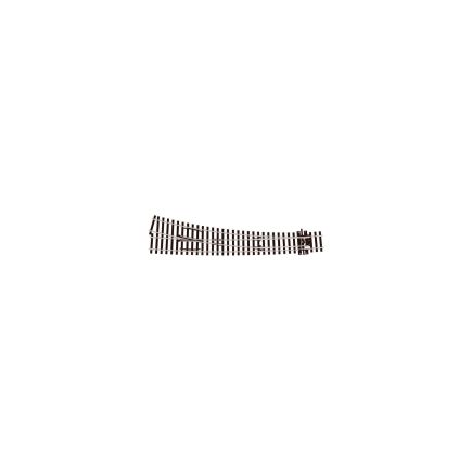 Peco SL-E187 OO Gauge Code 75 Curved Left Hand Electrofrog Point