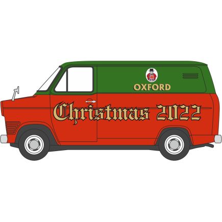 Oxford Diecast SP158 OO Gauge Ford Transit Mk1 Christmas 2022