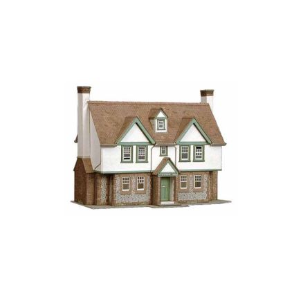 Superquick B24 OO Gauge Greystones Farmhouse Card Kit