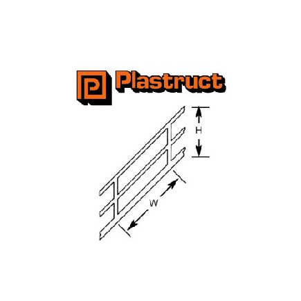 Plastruct Stair Rail - Various sizes to choose