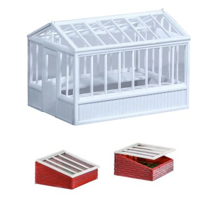 Wills SS20 OO Gauge Greenhouse & Cold Frames