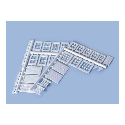 Wills SS86 OO Gauge Window Doors Gates & Porch Plastic Kit