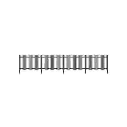 Wills SSM317 OO Gauge Modern Palisade Fencing