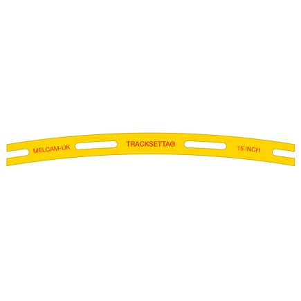 Peco TTT15 TT Gauge 15 Inch Radius Tracksetta