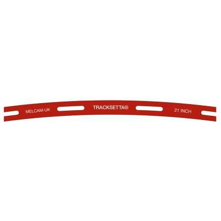 Peco TTT21 TT Gauge 21 Inch Radius Tracksetta