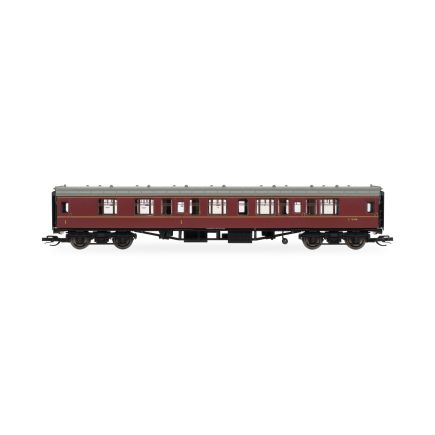Hornby TT4001A TT Gauge BR Mk1 Composite Corridor Coach E15468 BR Maroon