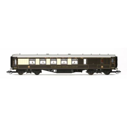 Hornby TT4004B TT Gauge Pullman Third Class Brake Coach No.54 Umber And Cream