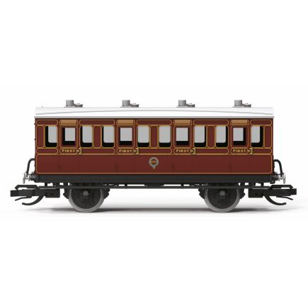 Hornby TT4055 TT Gauge 4 Wheel Coach First Class LB&SCR Maroon