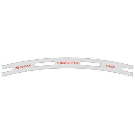 Peco TTT9 TT Gauge 9 Inch Radius Tracksetta