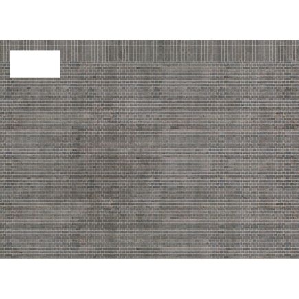 Scale Model Scenery TX105 OO Gauge English Bond Blue Engineering Brick Texture Paper Pack Of 5