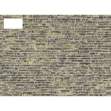 Scale Model Scenery TX268 OO Gauge Yorkshire Stone Texture Paper Pack Of 5