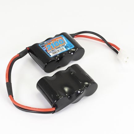 Voltz VZ0012 2100mAh 7.2v NiMH Saddle Pack Battery With Tamiya Connector