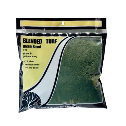 Woodland Scenics T49 Green Blend Fine Turf