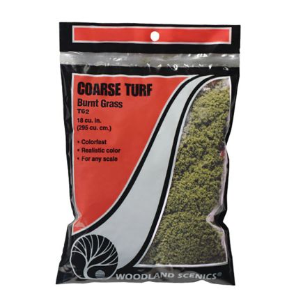 Woodland Scenics T62 Burnt Grass Coarse Turf