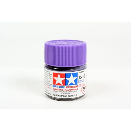 Tamiya X-16 Purple Acrylic Paint 10ml