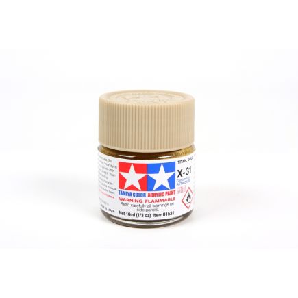 Tamiya X-31 Titan Gold  Acrylic Paint 10ml