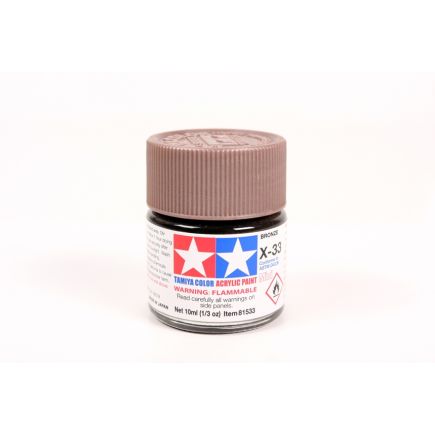 Tamiya X-33 Bronze Acrylic Paint 10ml