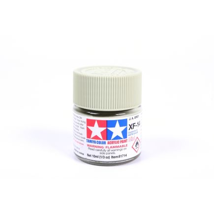 Tamiya XF-14 JA Grey Acrylic Paint 10ml