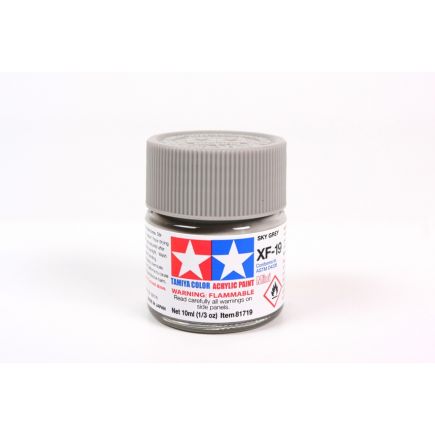 Tamiya XF-19 Sky Grey Acrylic Paint 10ml