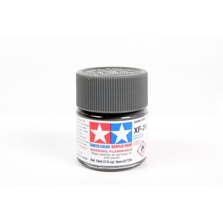 Tamiya XF-24 Dark Grey Acrylic Paint 10ml