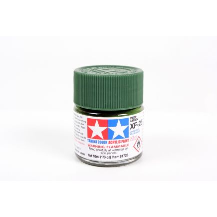 Tamiya XF-26 Deep Green Acrylic Paint 10ml