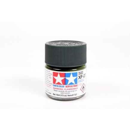 Tamiya XF-27 Black Green Acrylic Paint 10ml