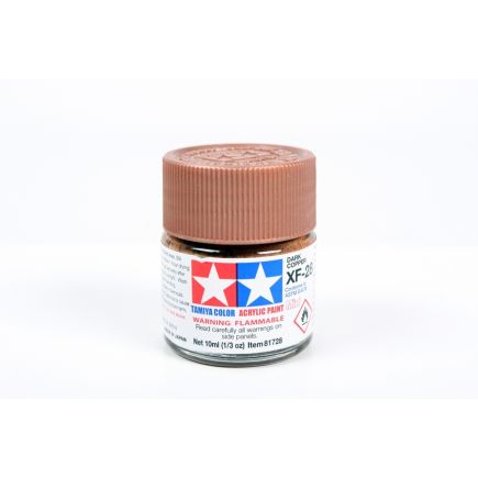 Tamiya XF-28 Dark Copper Acrylic Paint 10ml