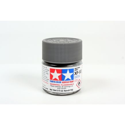 Tamiya XF-53 Neutral Grey Acrylic Paint 10ml