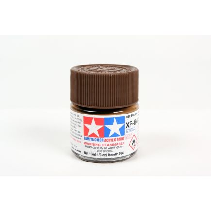 Tamiya XF-64 Red Brown Acrylic Paint 10ml