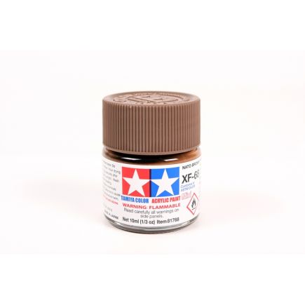 Tamiya XF-68 Nato Brown Acrylic Paint 10ml