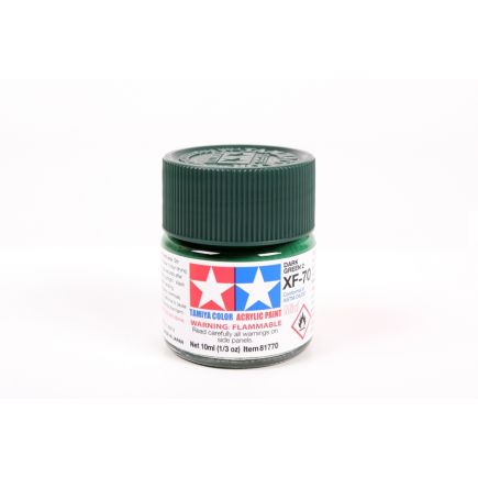 Tamiya XF-70 Dark Green 2 Acrylic Paint 10ml